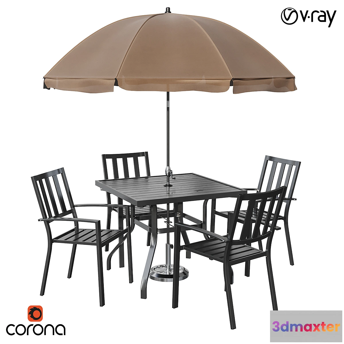 612133 - Castanon Rectangular Dining Set