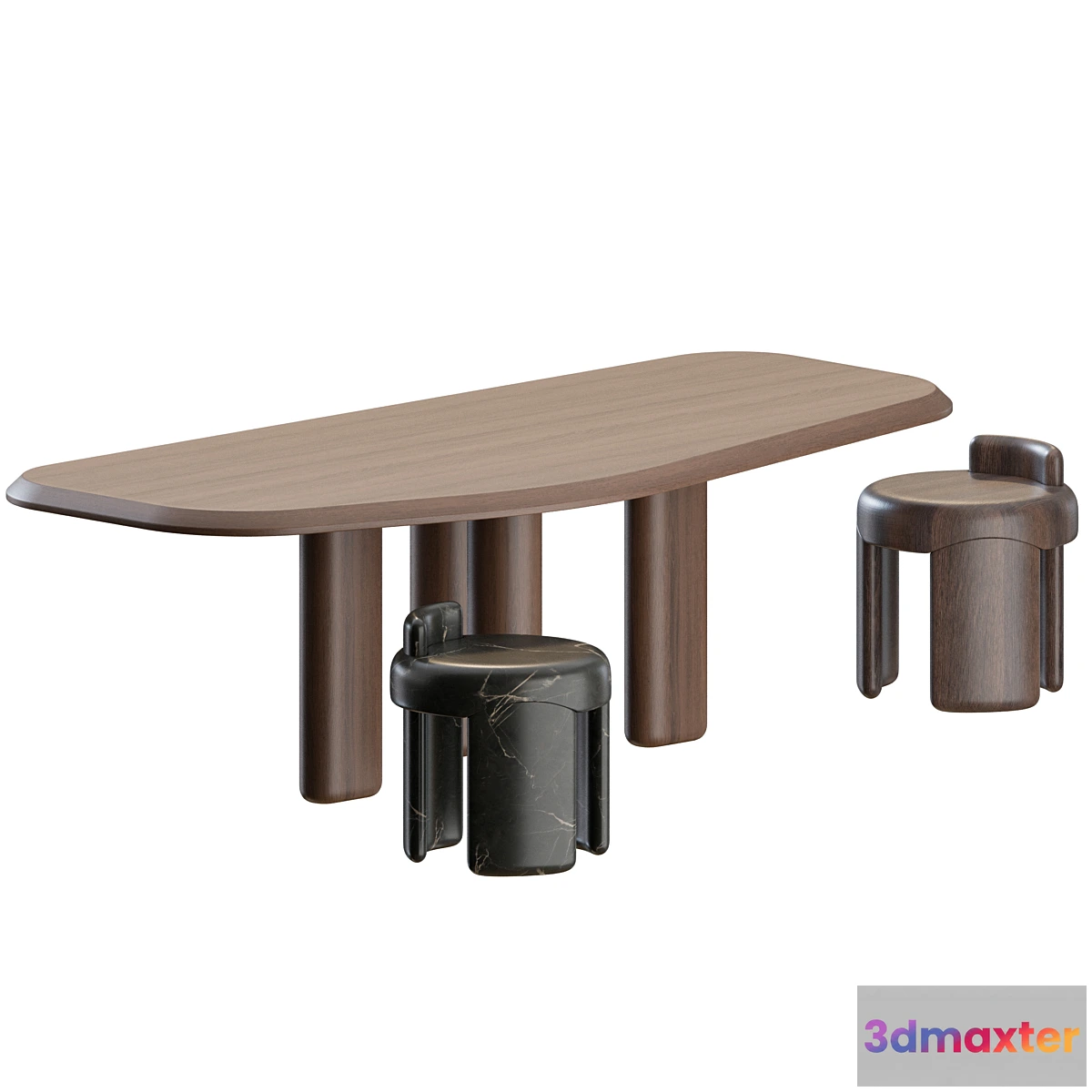 612185 - Kafa Dinning Set by Collection Particuliere