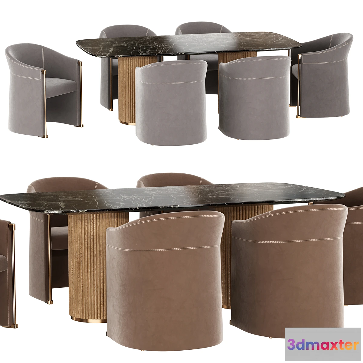 612249 - Dining set 033 Elida chair