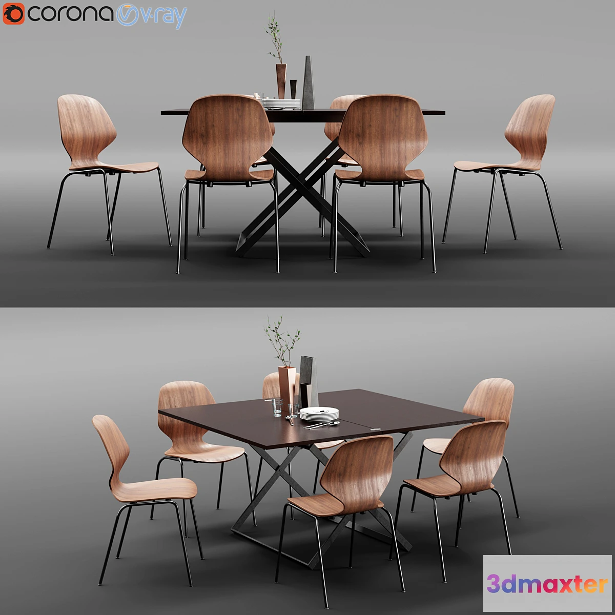 612509 - Boconcept Florence Chair & Rubi Table