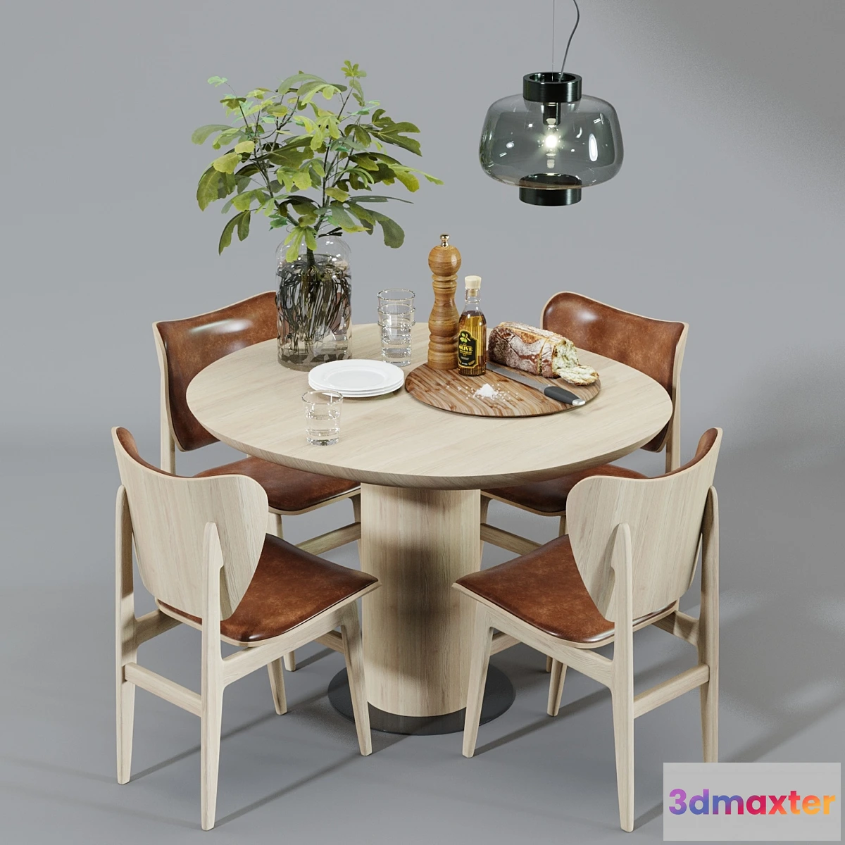 612525 - Scandinavian dining set