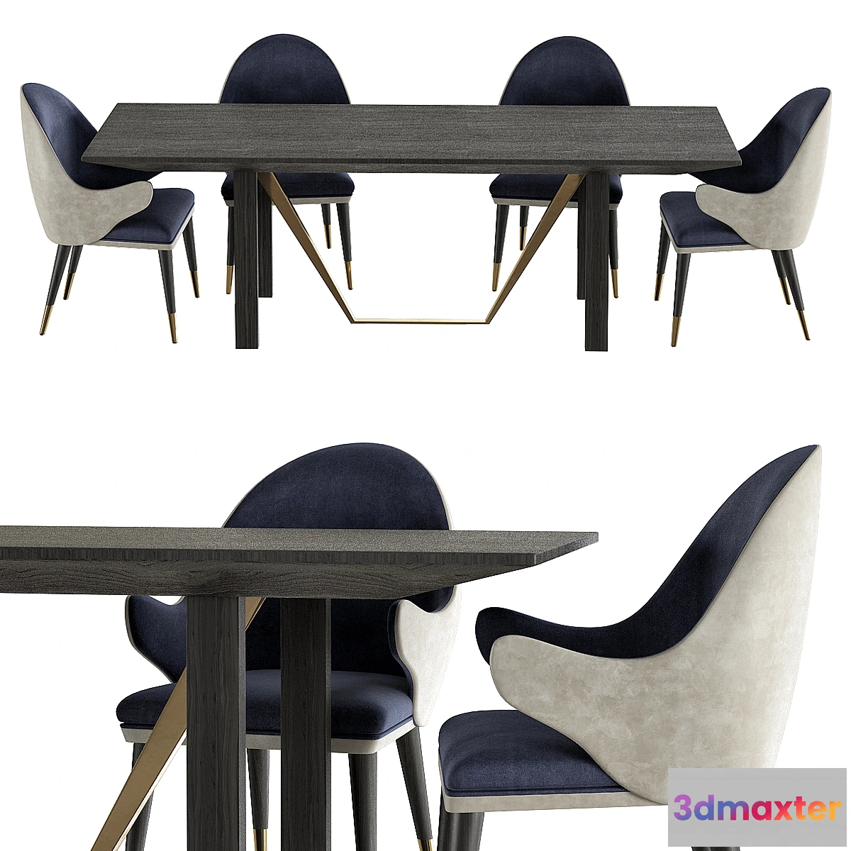 612577 - PRISMA Table By Capital BOATTOMARTINO