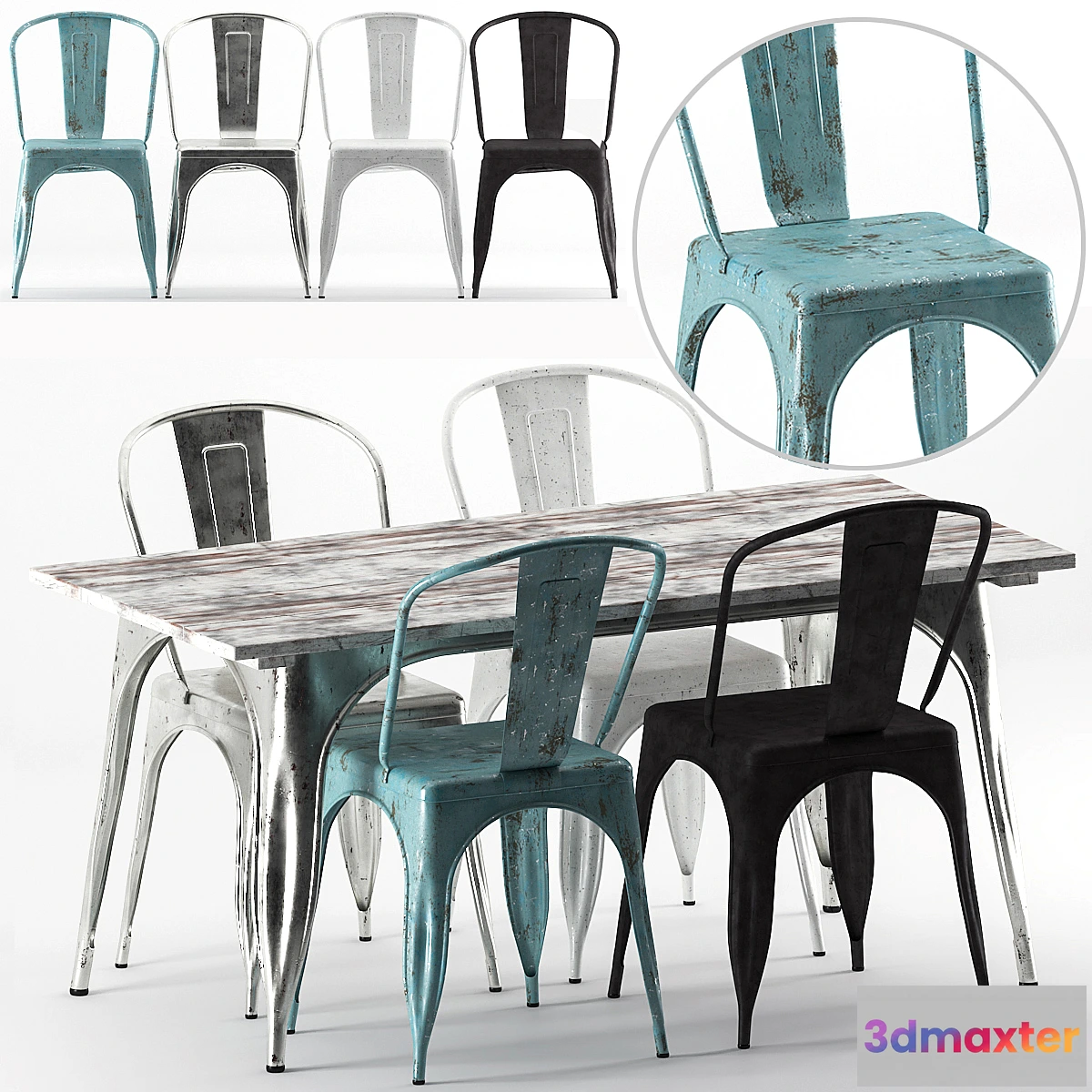 612595 - Table Chair Set 03