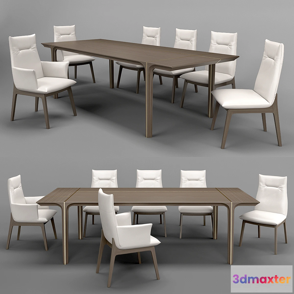 612643 - Natuzzi SOVRANA chair KENDO table