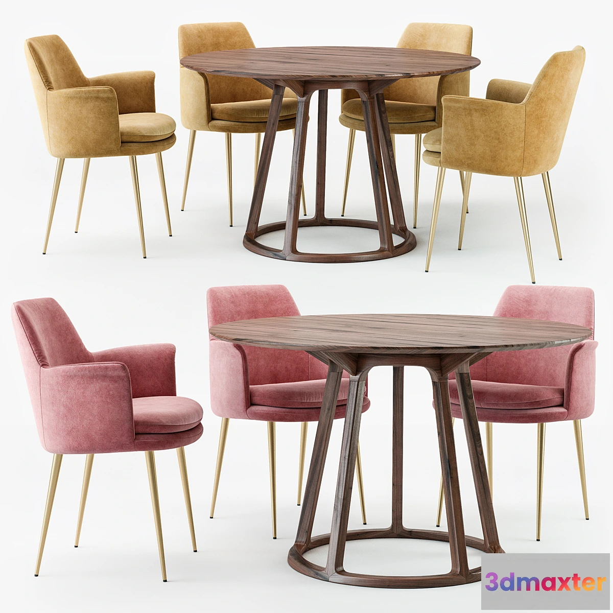 612725 - West elm finley dining set