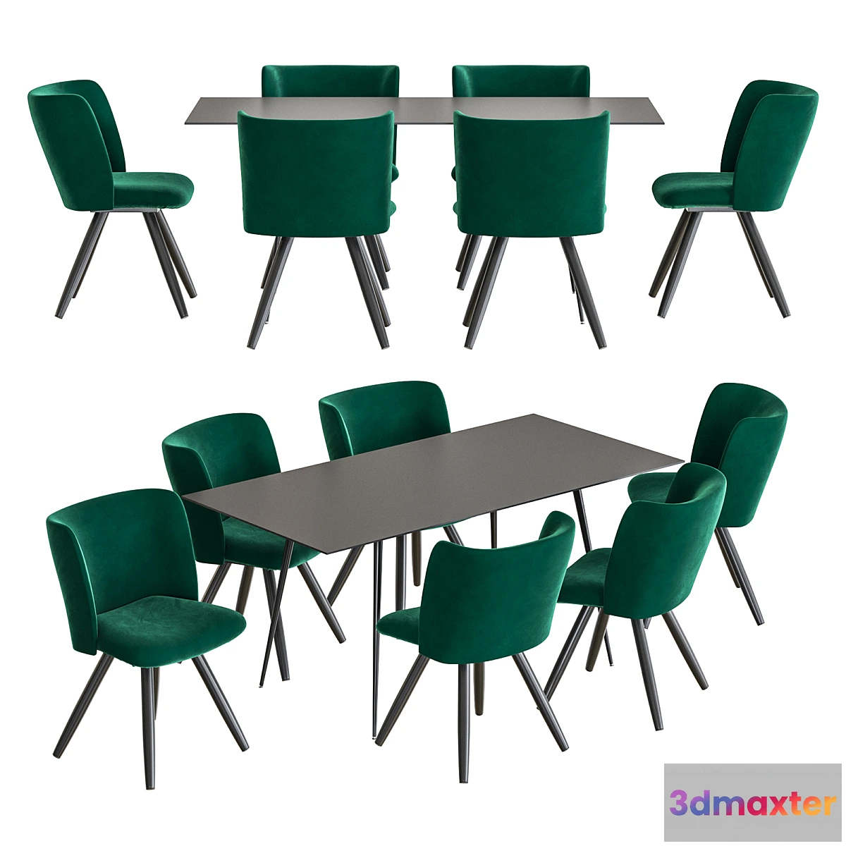 612825 - NV Gallery Set Kyle Chair And Balzac Table