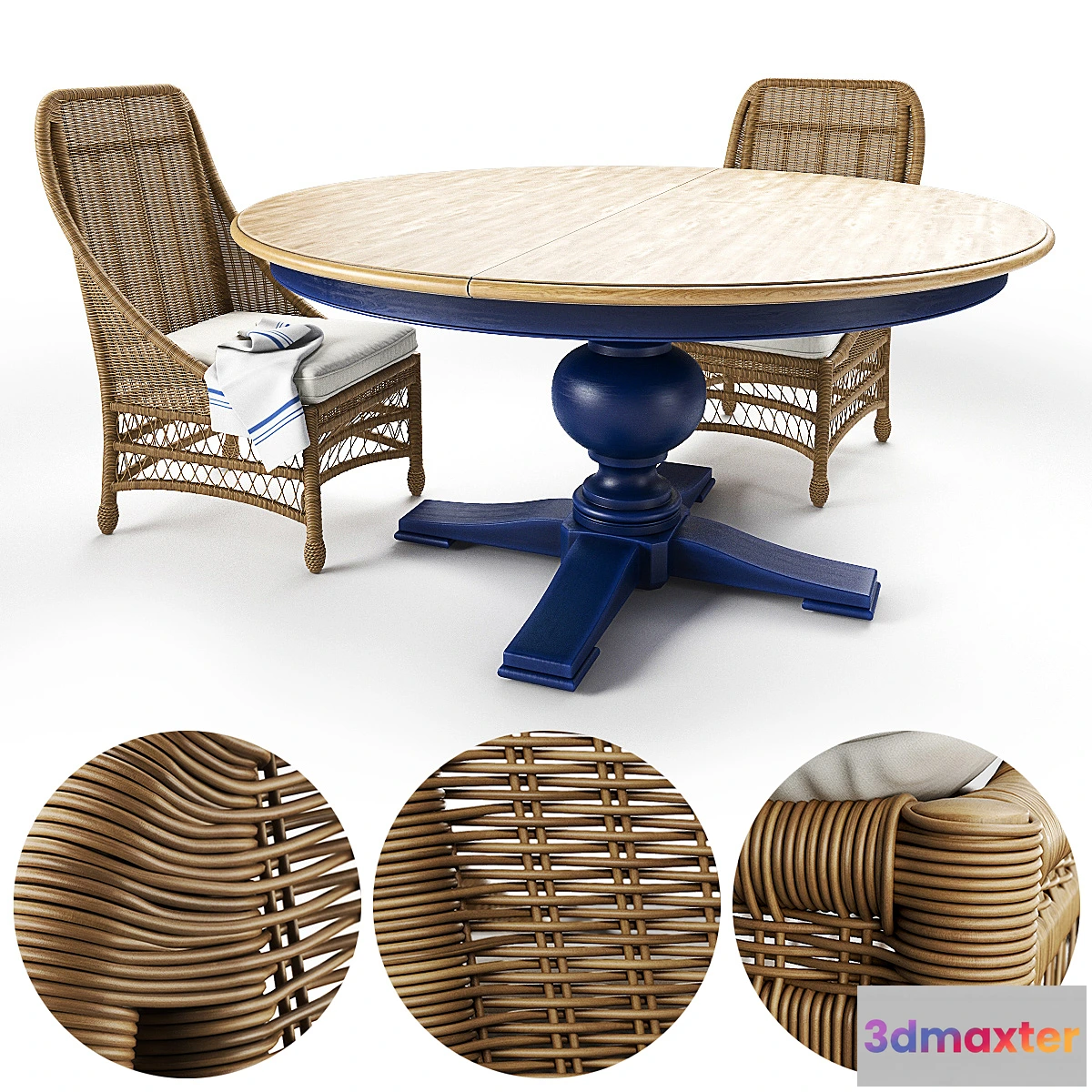 612829 - Cooper Round Dining Table