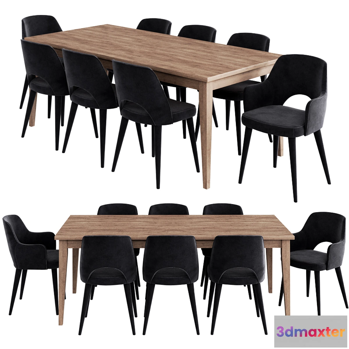 612841 - Coco Republic Dinning Set 4