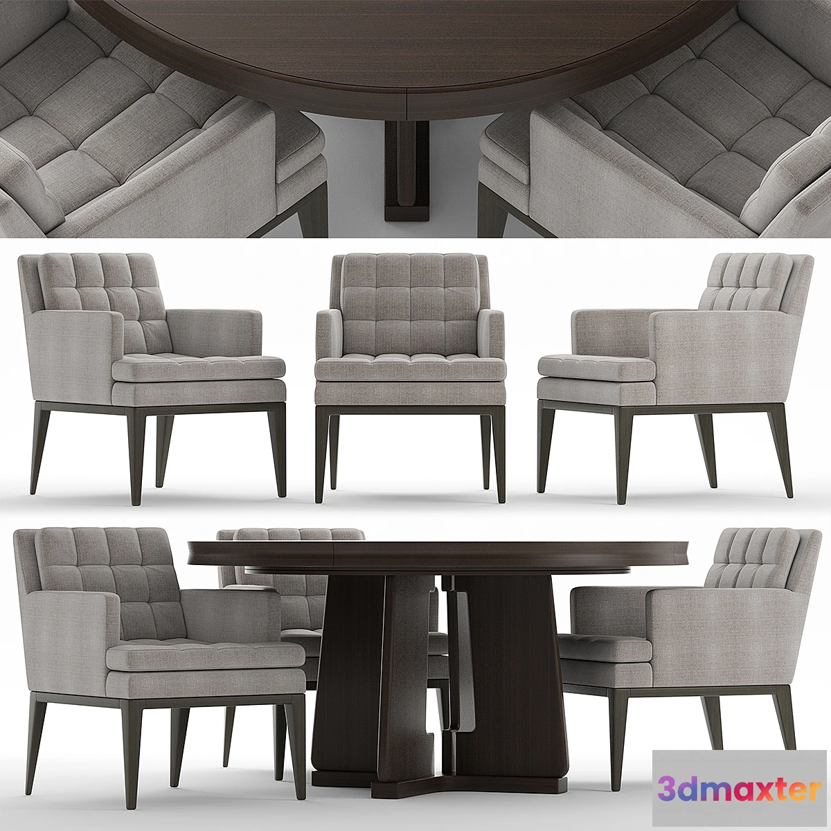 622181 - Table and chairs baker DINING CHAIR1