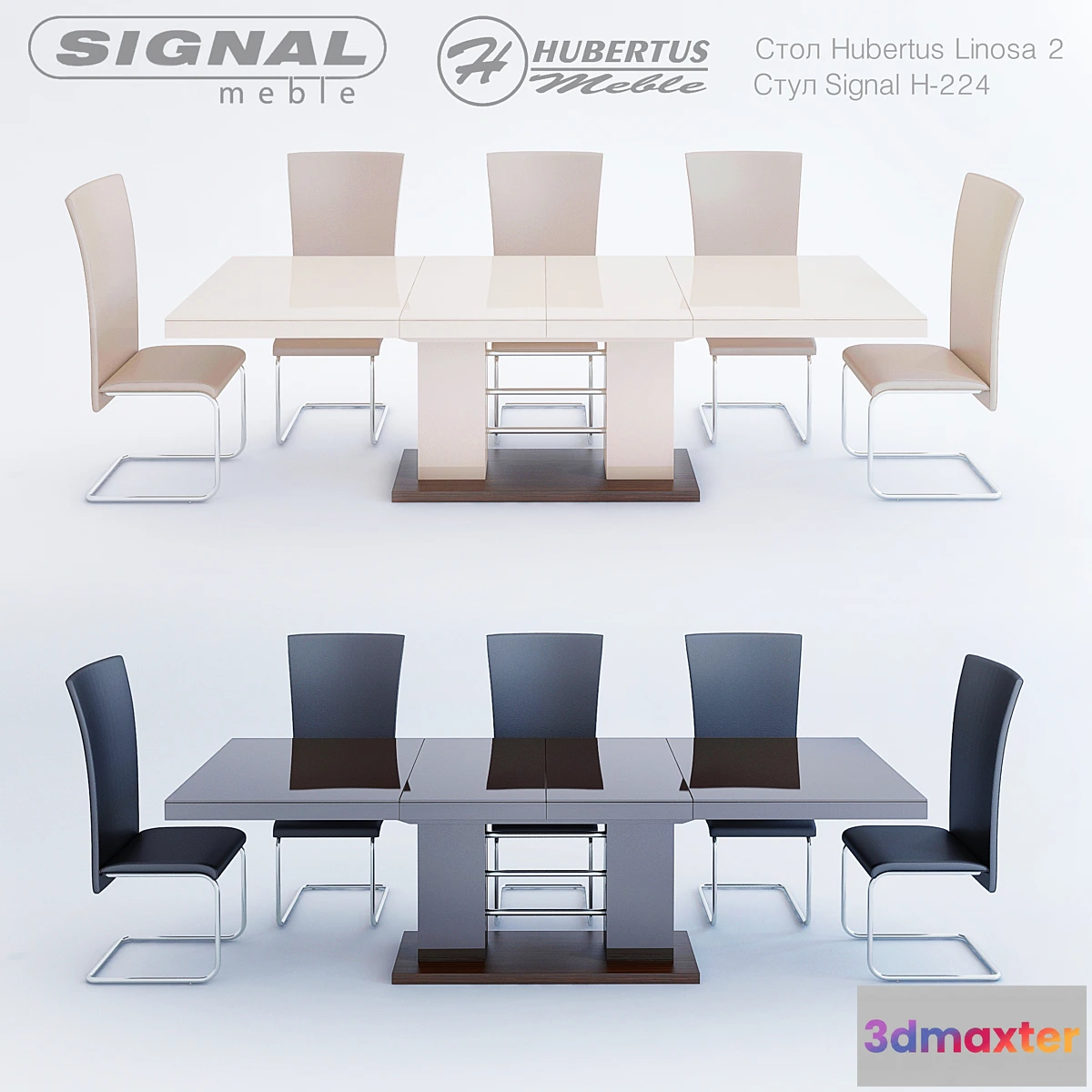 636067 - Table 2 Linosa Hubertus-meble Chair H-224 Signal