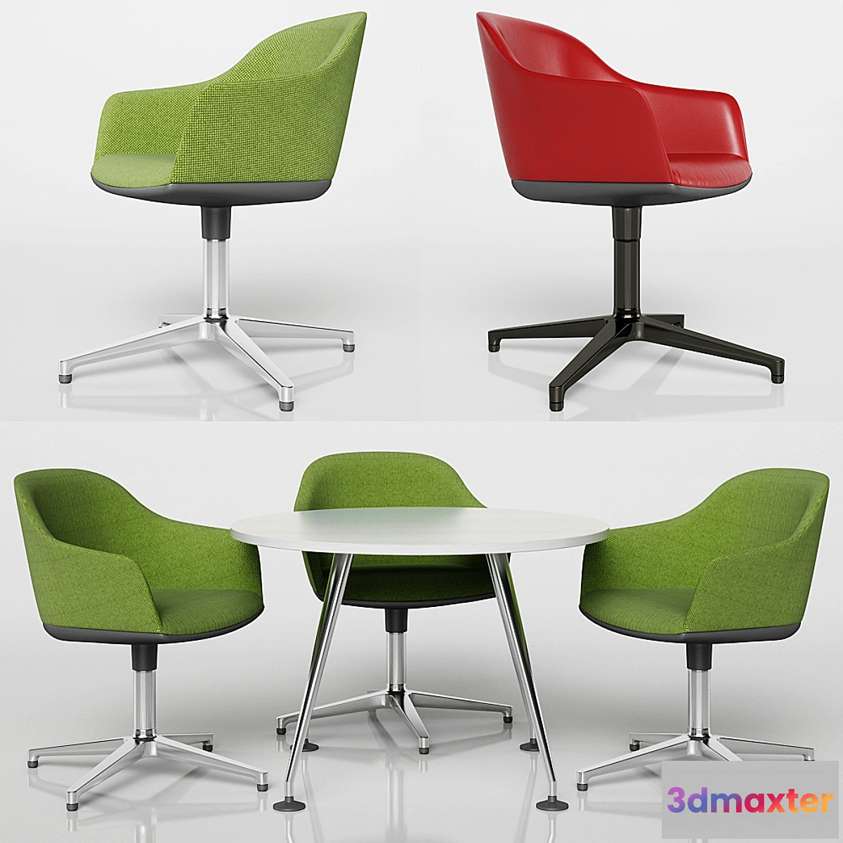 645265 - Softshell Chair with Four-Star Base