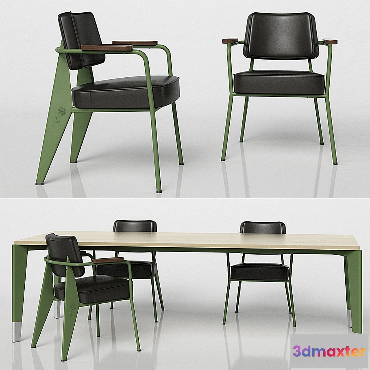 645279 - FAUTEUIL DIRECTION - PROUVÉ RAW