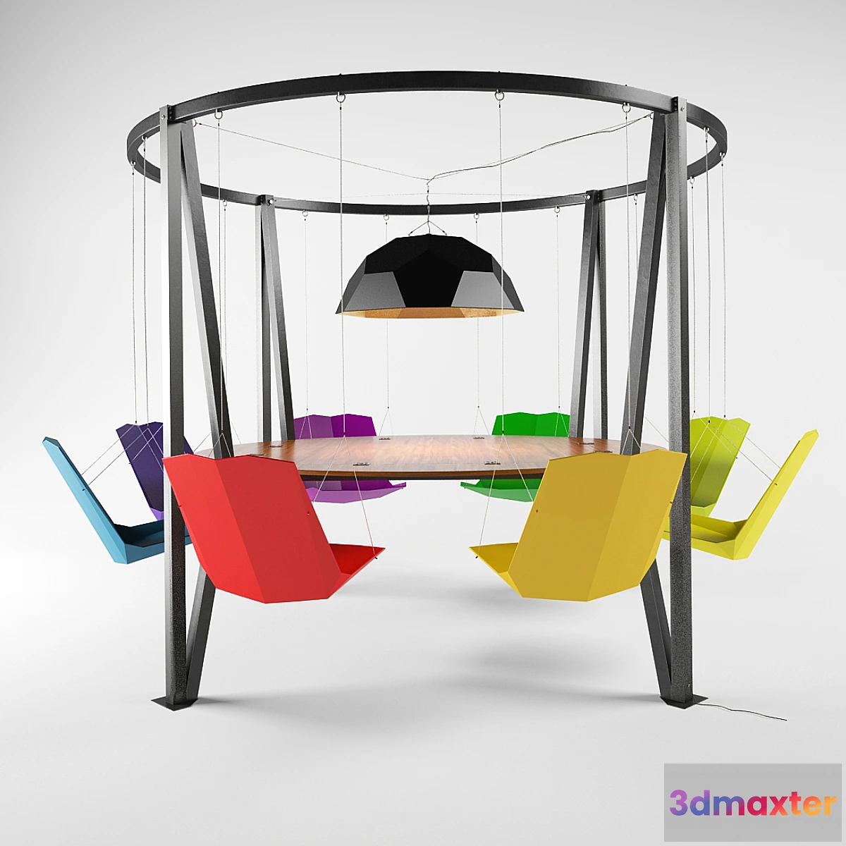 645299 - King Arthur round swing table