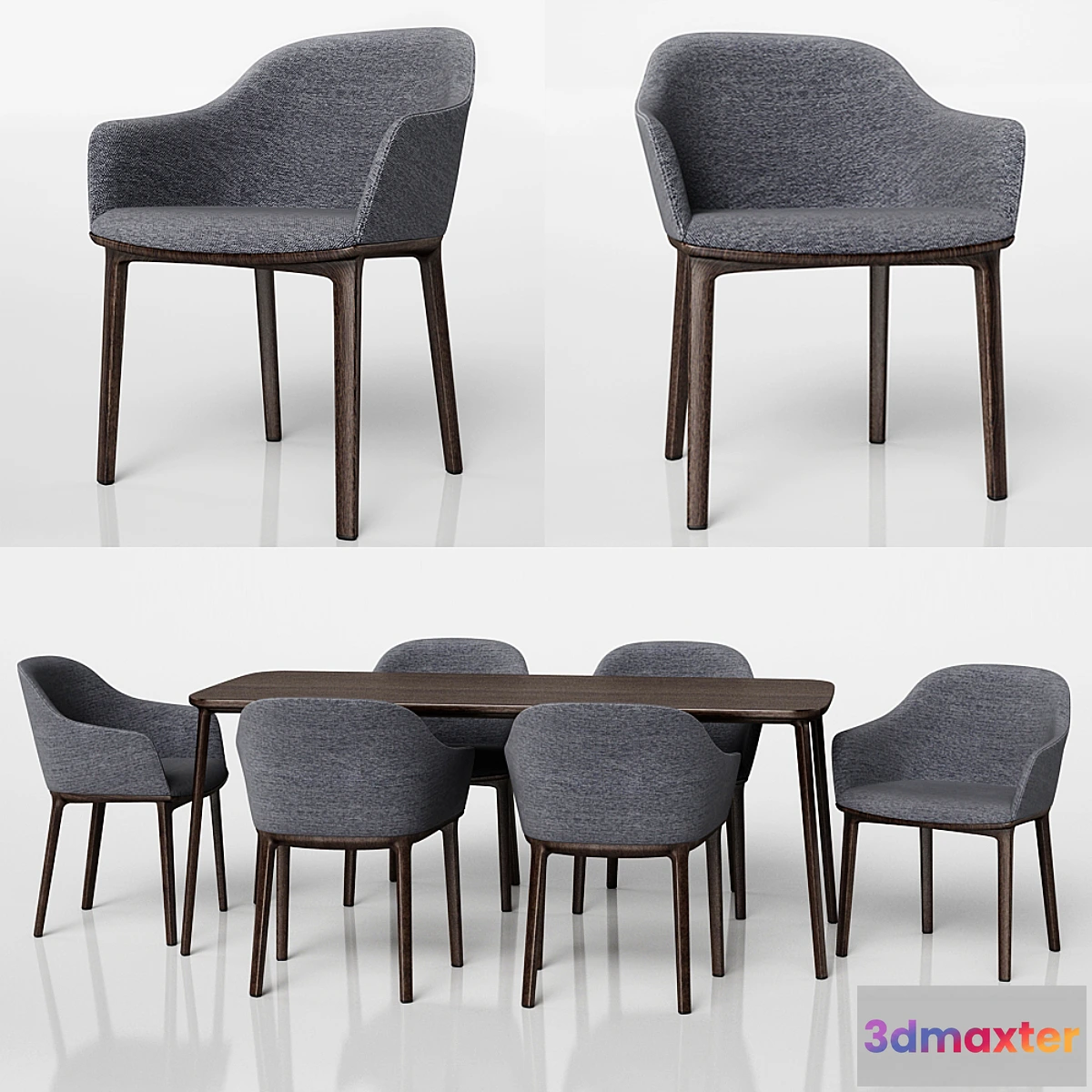 645307 - Softshell Four-Leg Chair