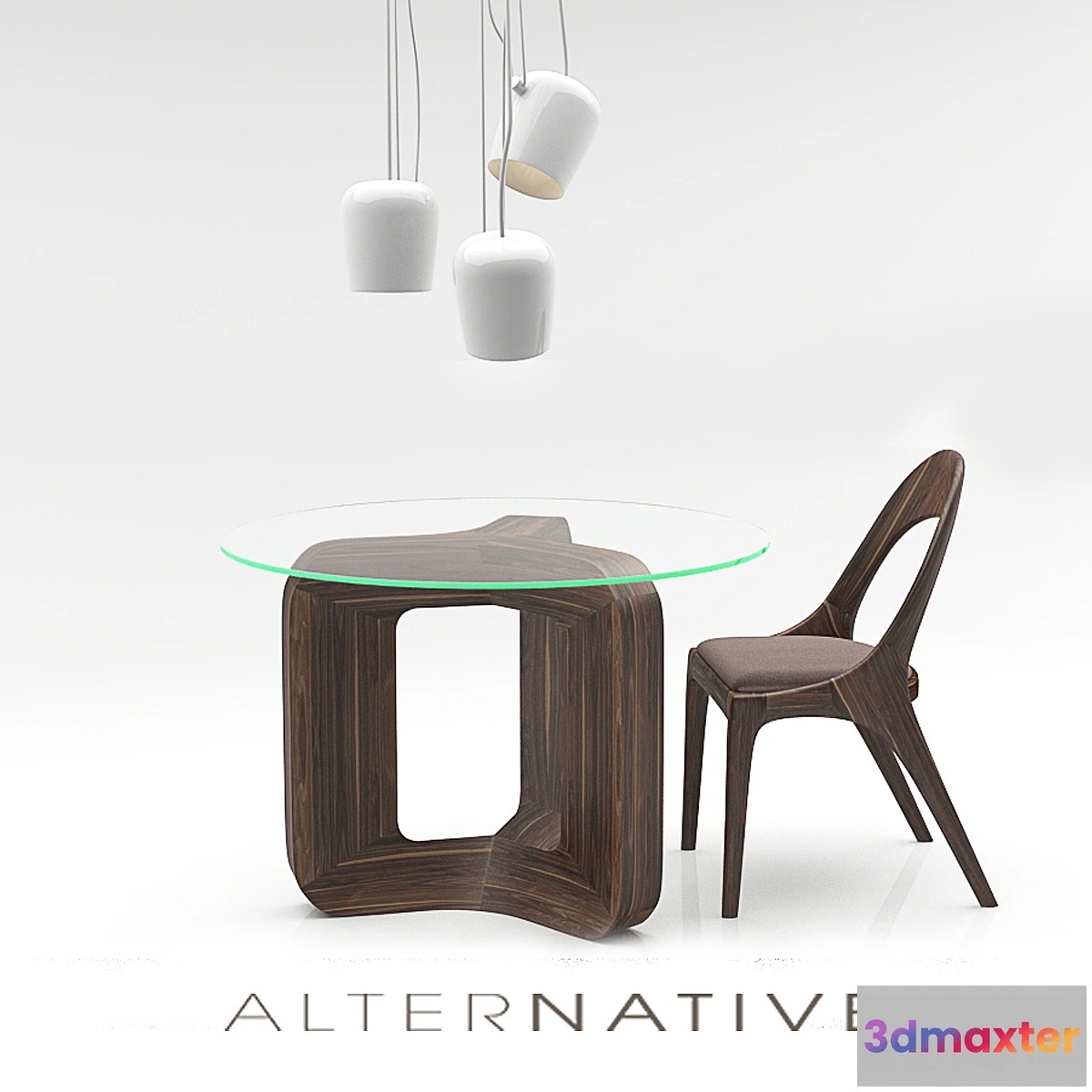 645397 - DENISE TABLES CILINDRIC + SHARON CHAIR