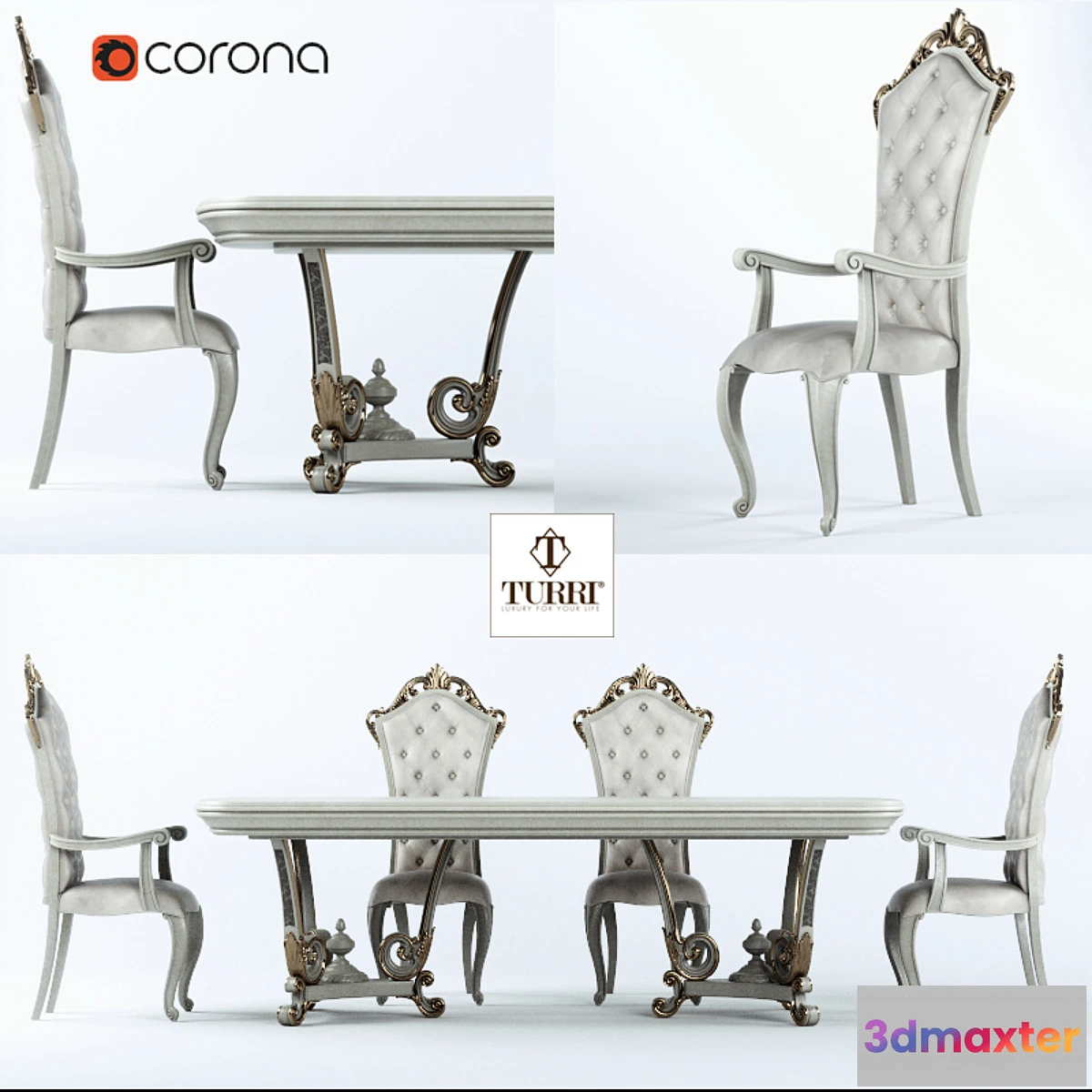 648975 - Dining Group Turri Baroque - No.2