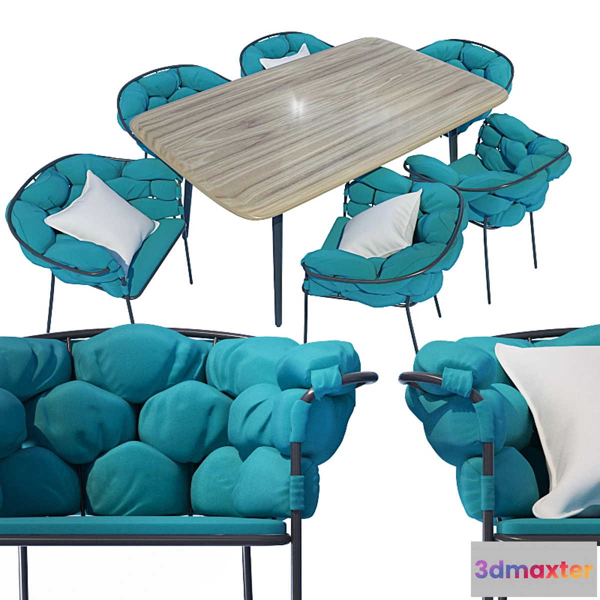 649417 - Table and chairs