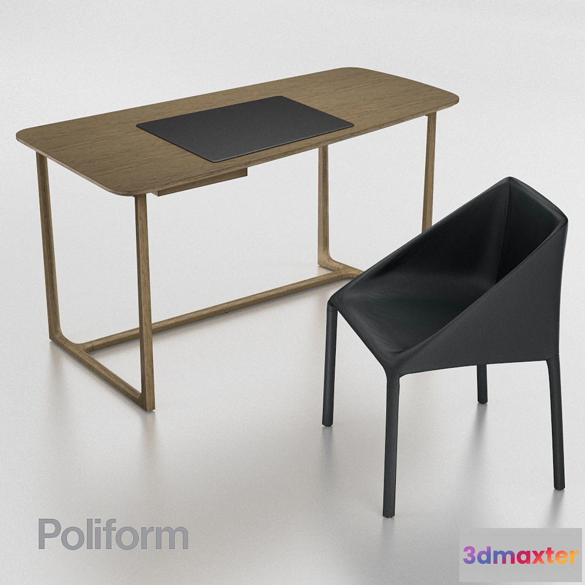 653009 - Set a desk + chair Poliform
