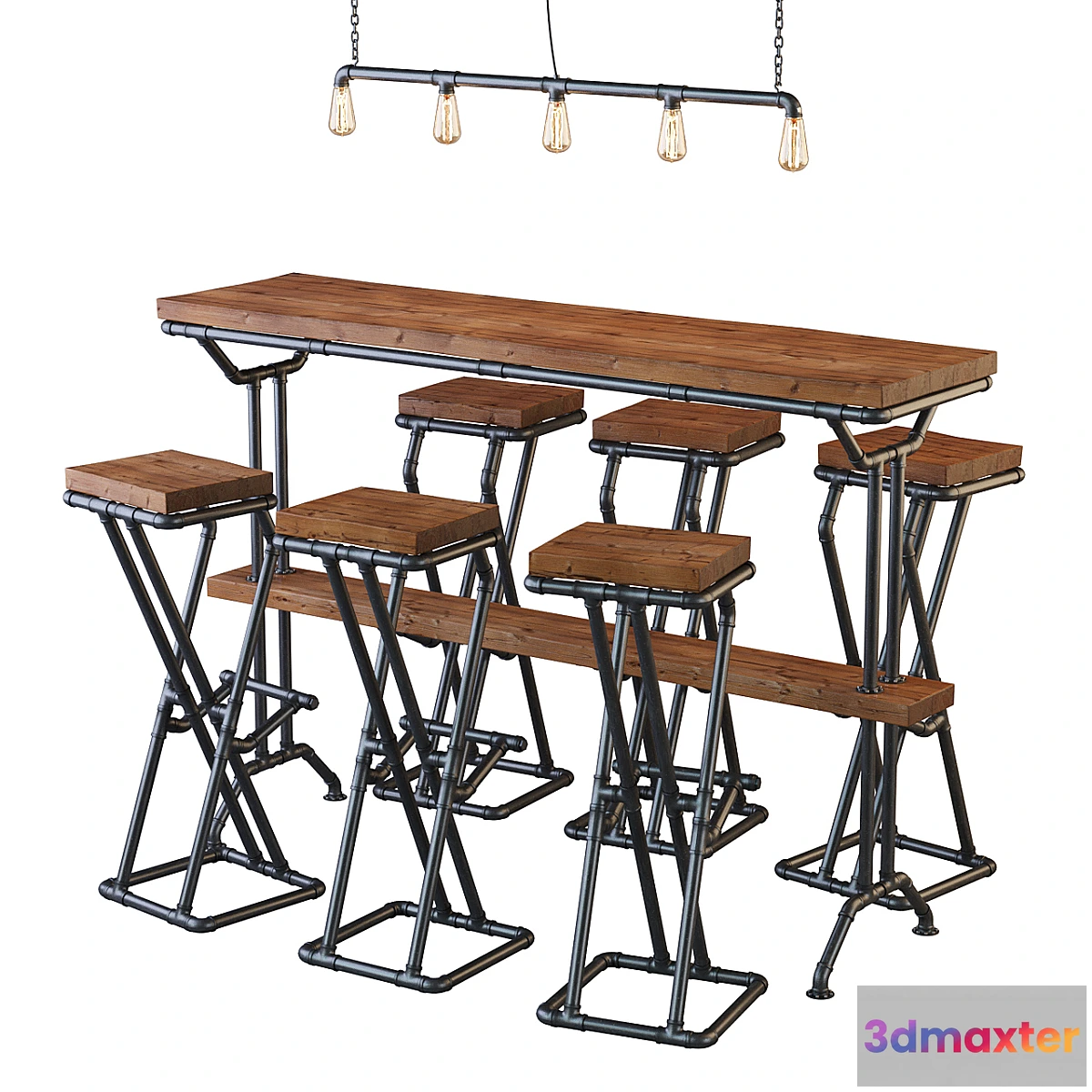 653269 - Loft bar of pipes