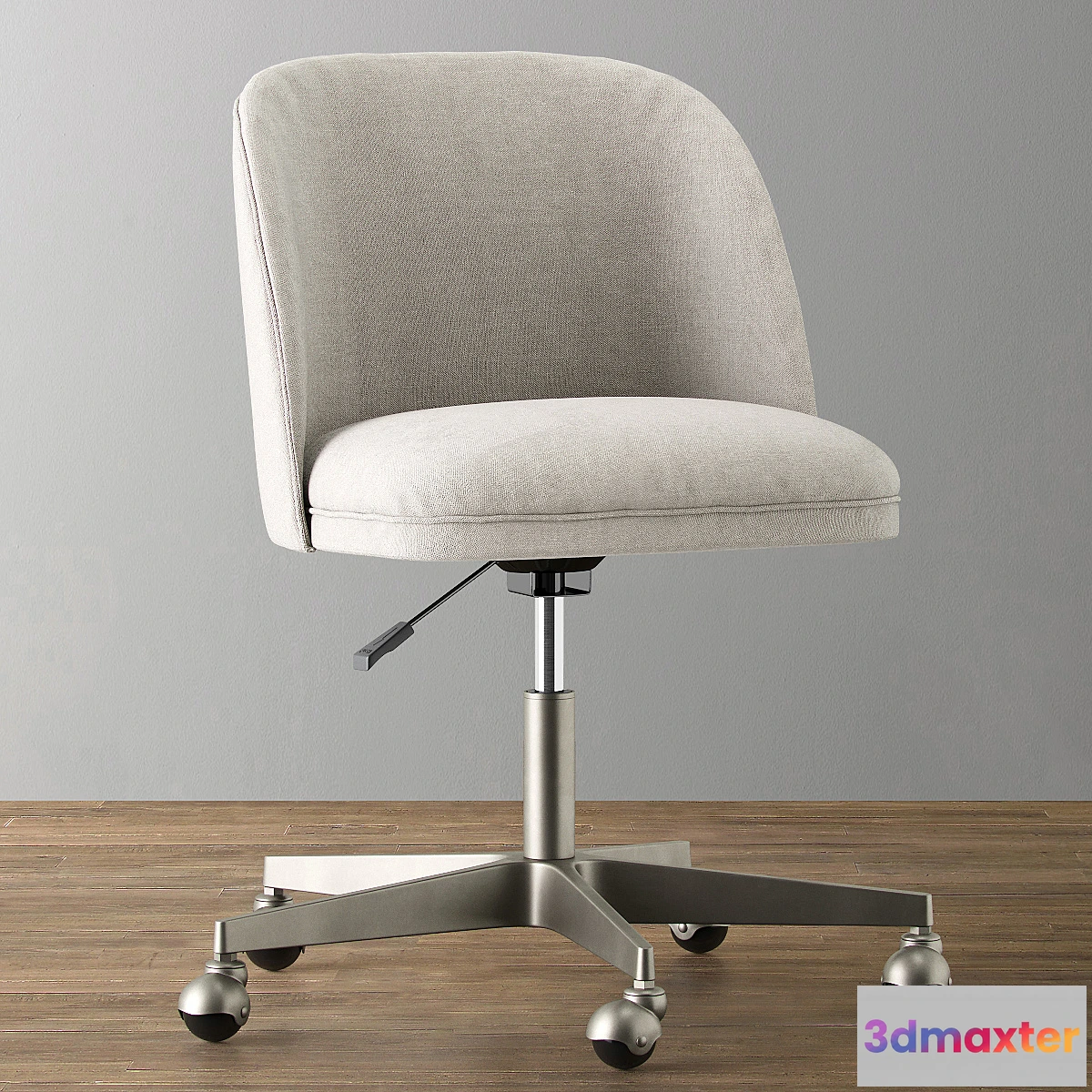 654801 - ALESSA UPHOLSTERED DESK CHAIR