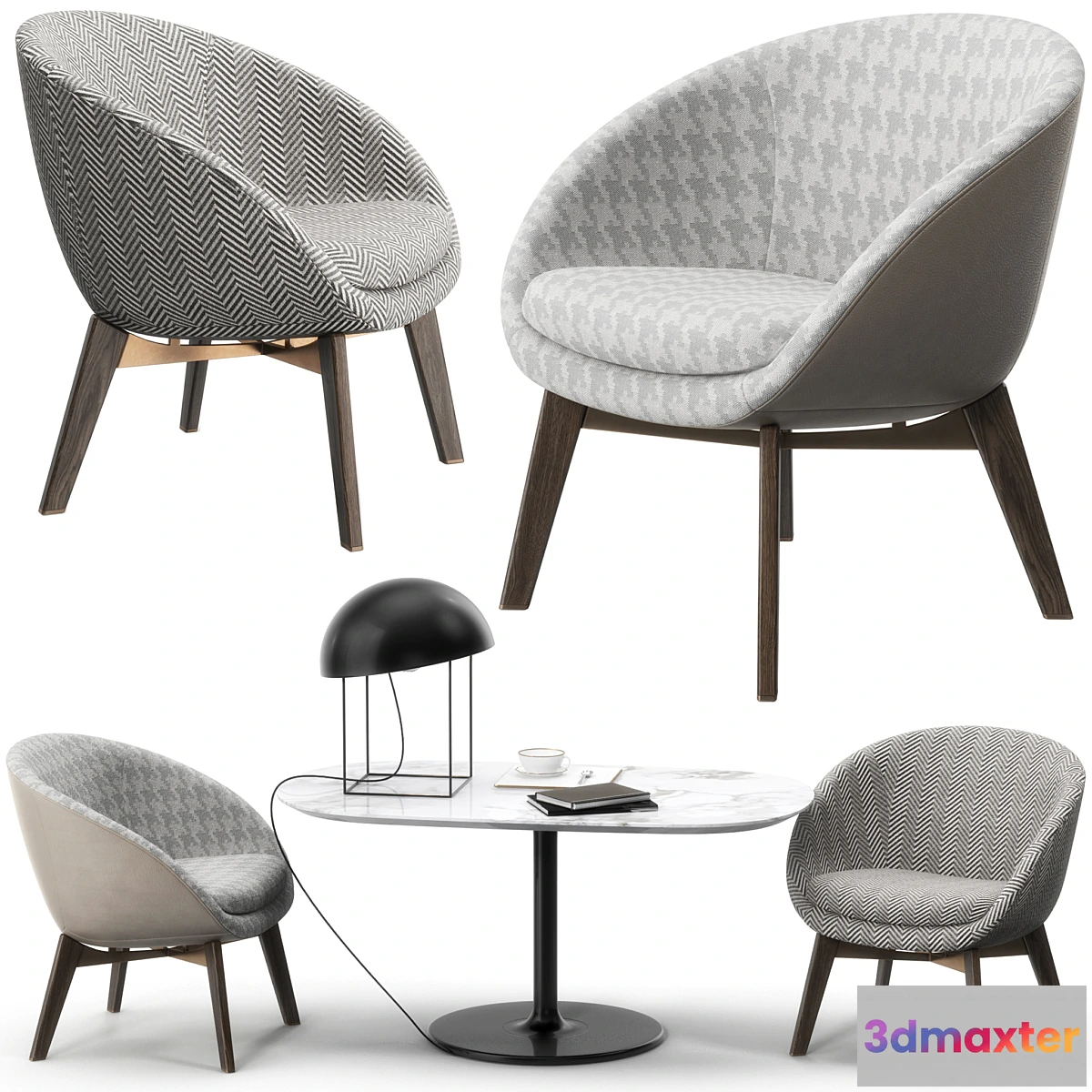 654873 - Minotti Russel set