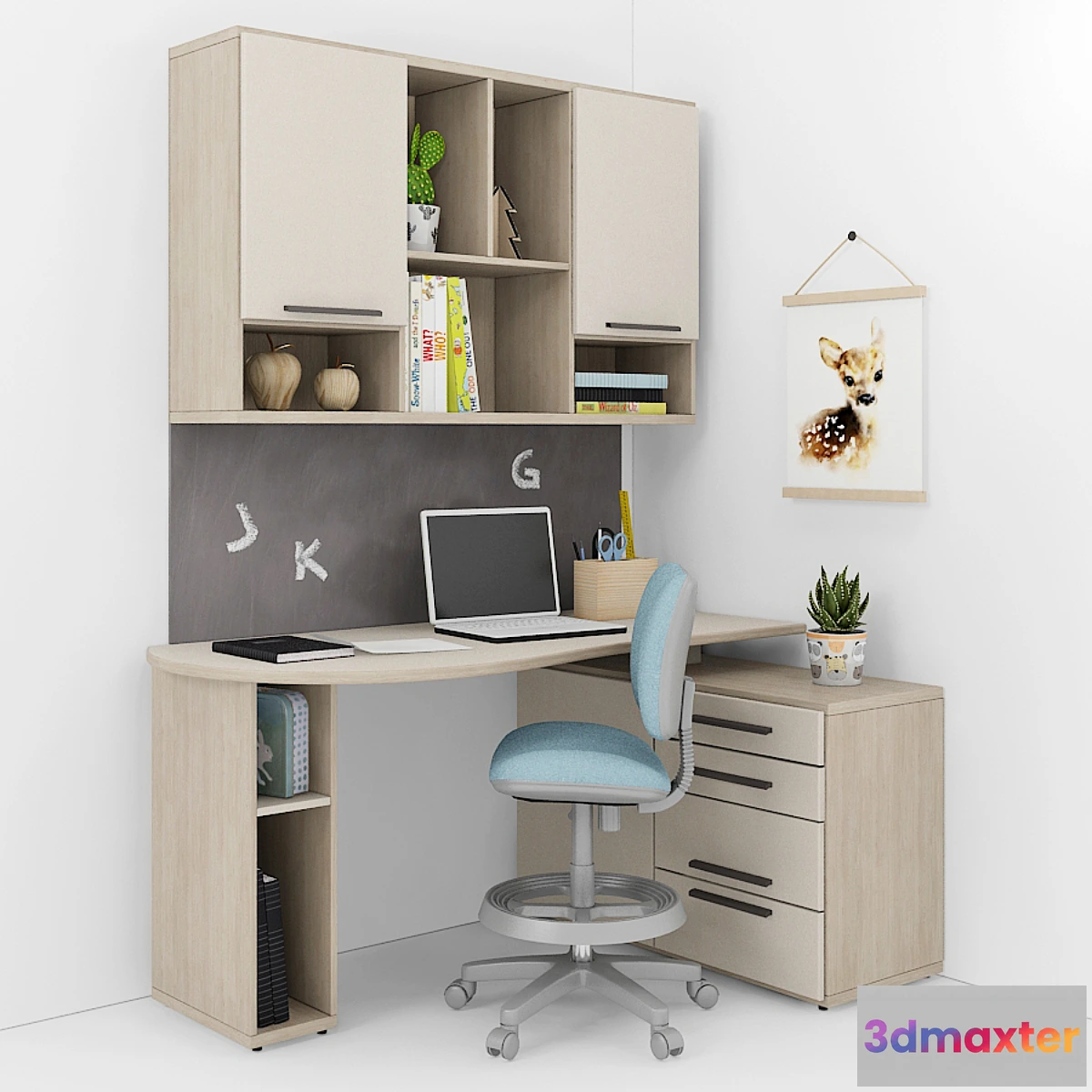 656421 - Writing-table and decor for a nursery 7