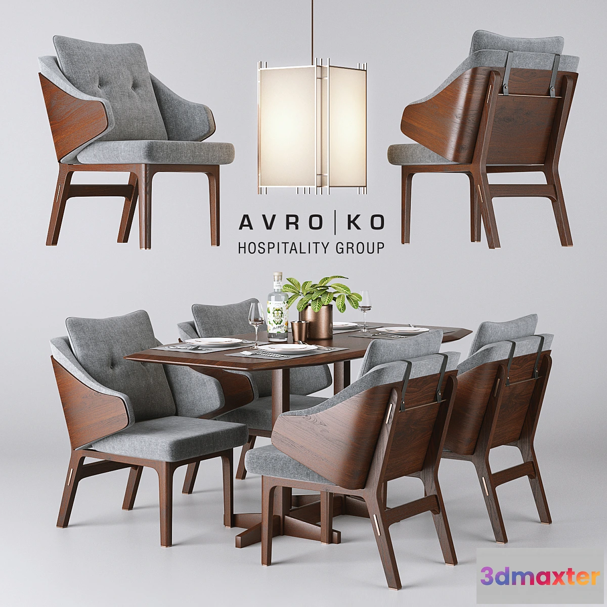 661465 - Single Thread Table And Chair - AvroKo