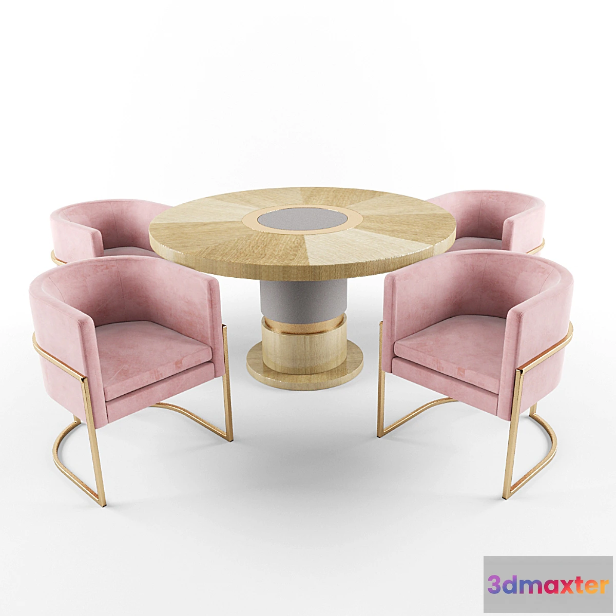 662445 - Julius chairs and Lune table