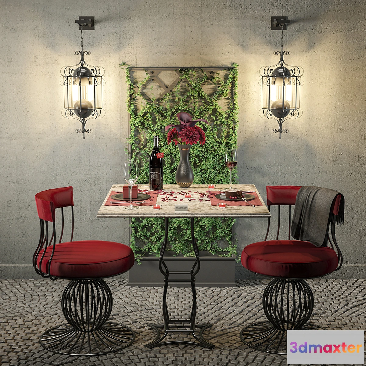 662473 - Romantic Dinner Table Outdoor