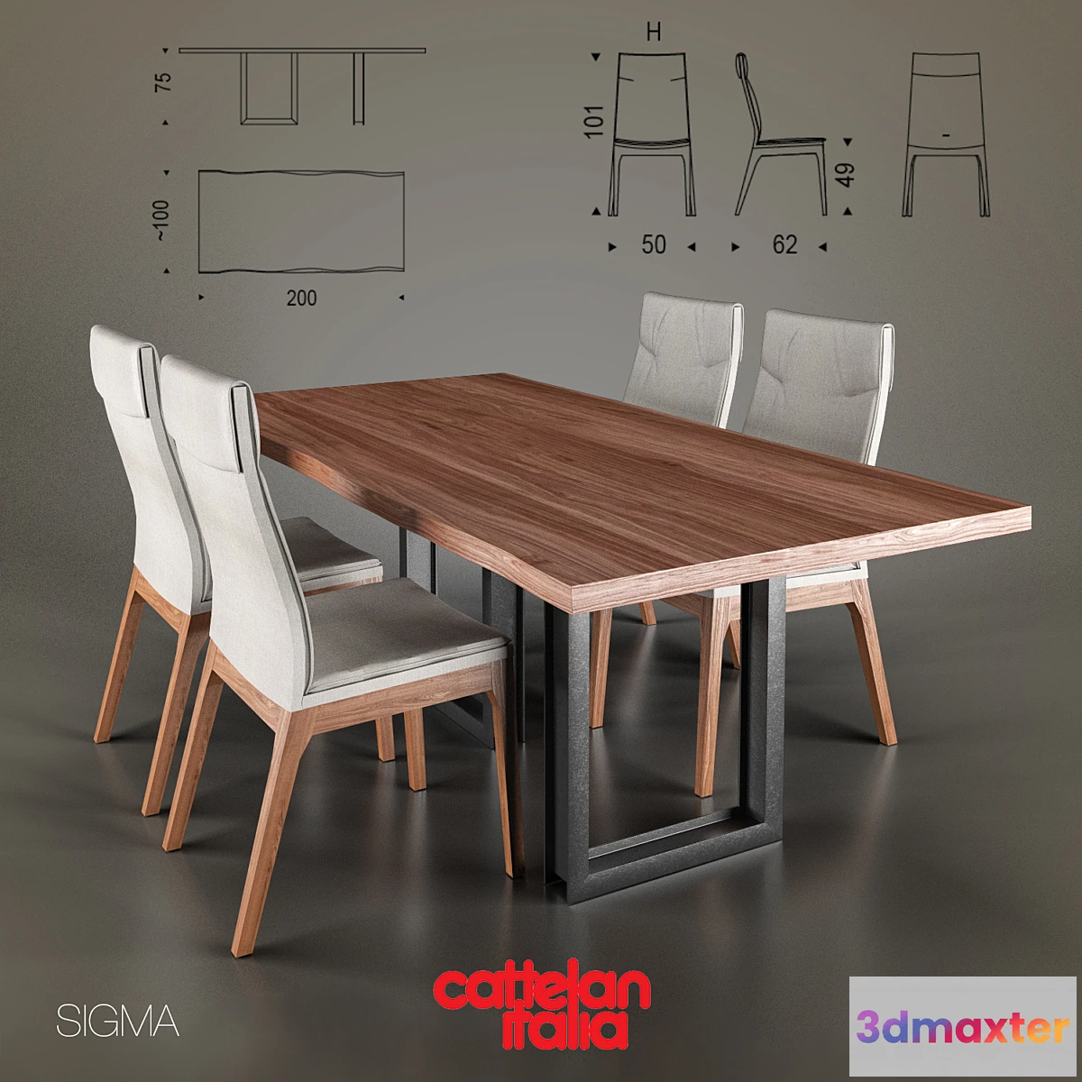 666705 - Cattelan Italia Tosca & Sigma