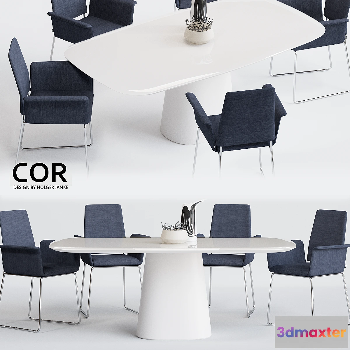 670841 - COR Fino Chair and Conic Table