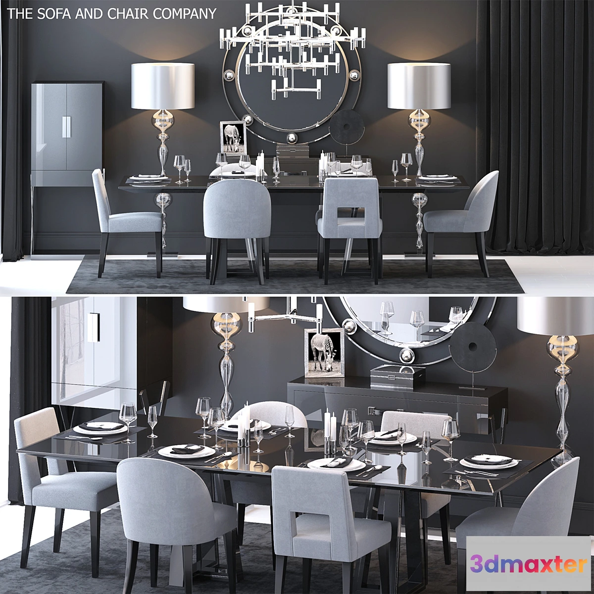 671229 - The Sofa & Chair Company Set 3