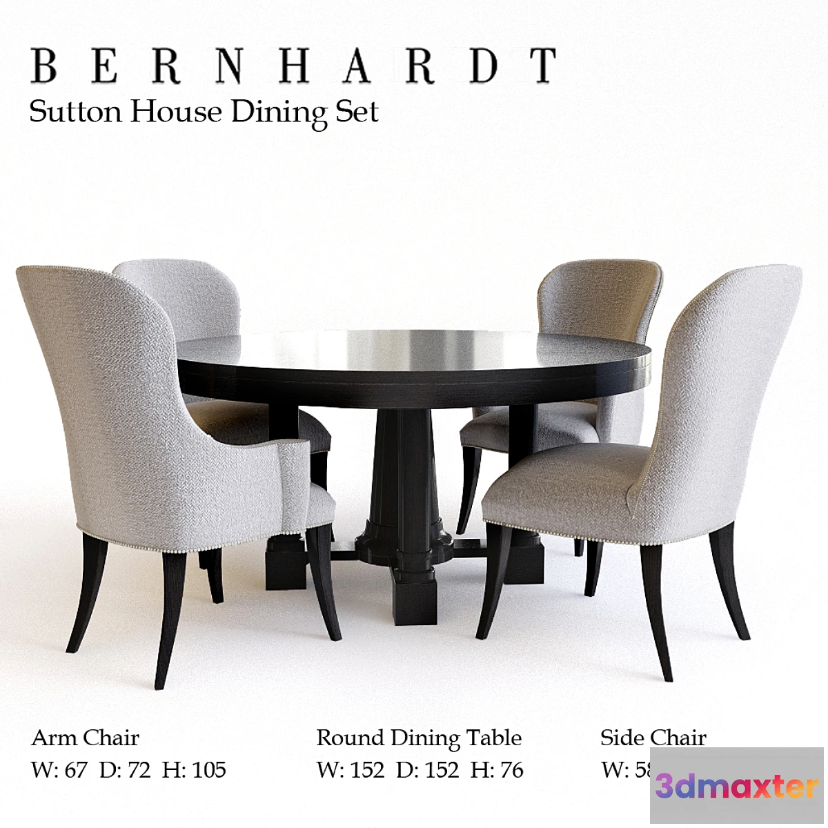 671271 - Bernhardt Sutton House Dining Set