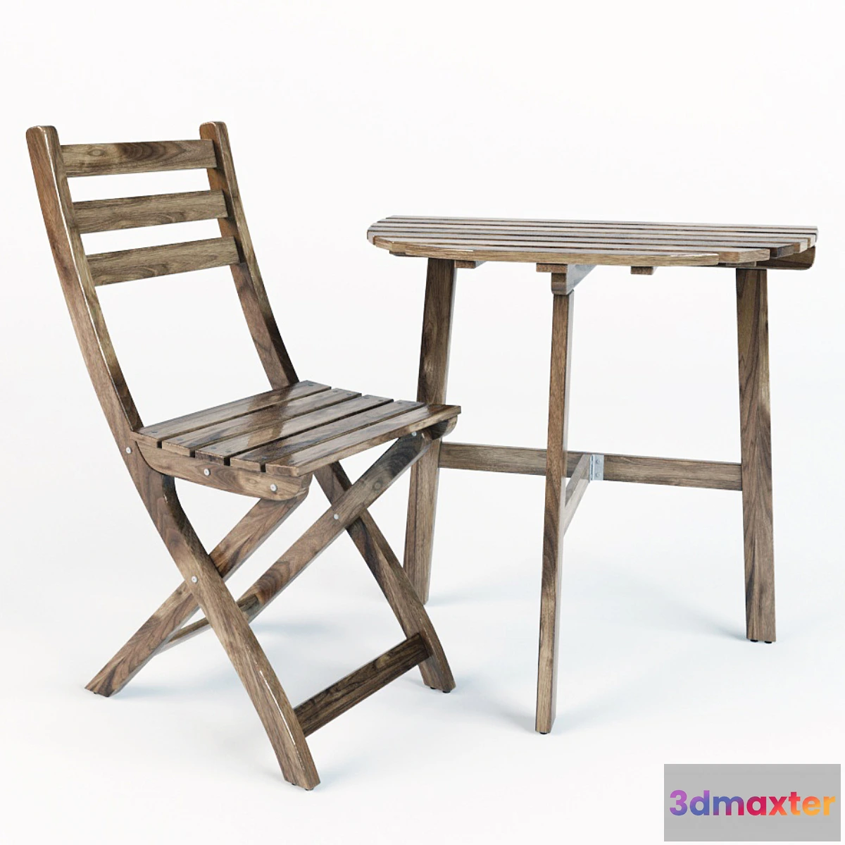 671363 - ASKHOLMEN desk + 1 chair