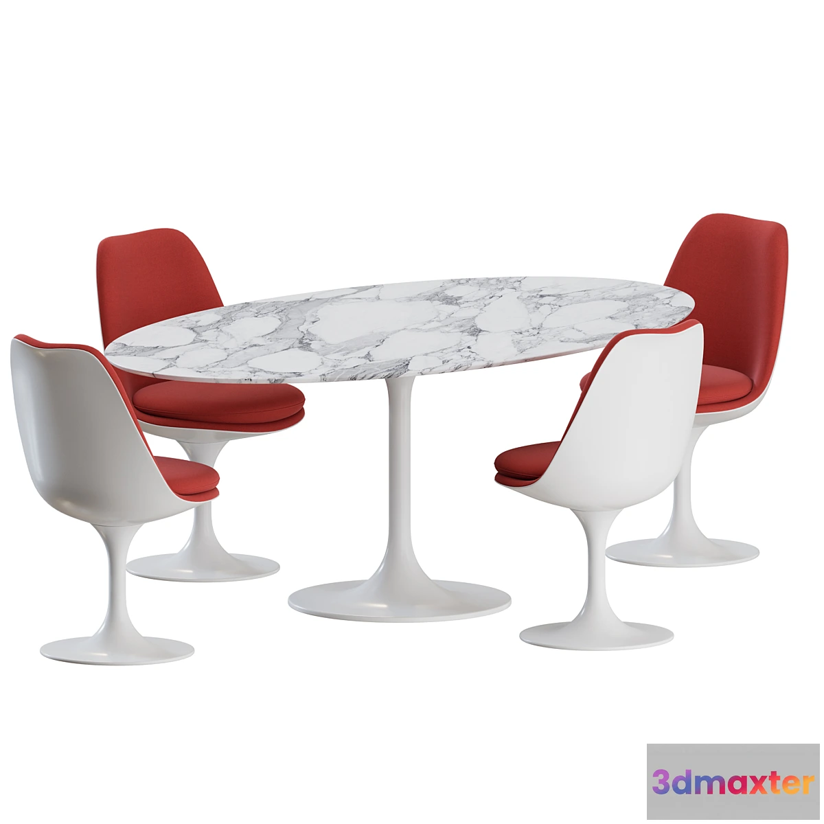 680030 - Tulip Dinning Set 02 by Knoll