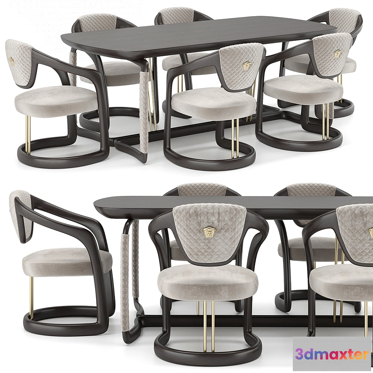 680032 - Versace Home Chair Table