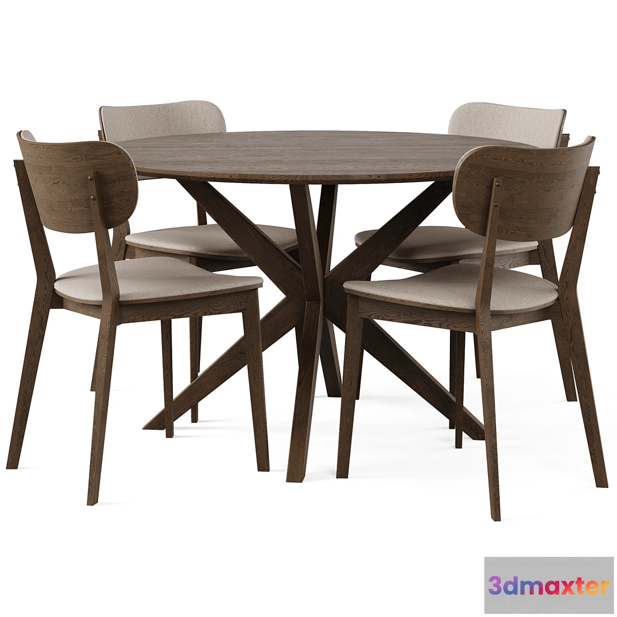 680092 - Dining Set 5 by Rowico Home