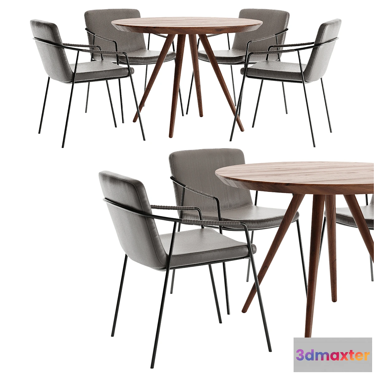 680182 - DAN-FORM - Boto Chair + Pheno Table