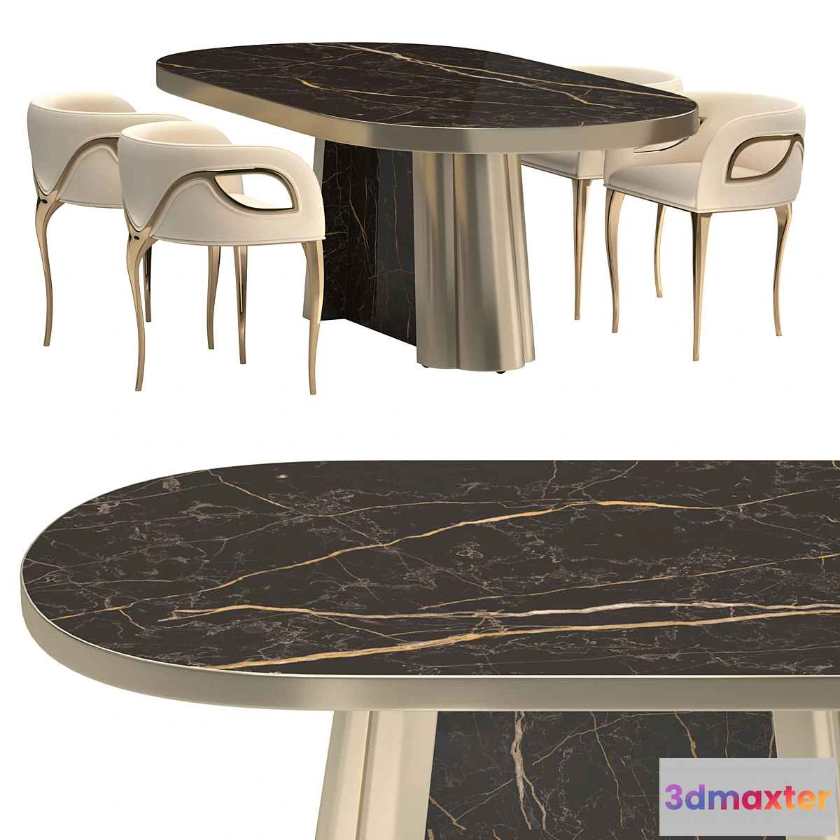 699010 - KOKET Dining table and chair