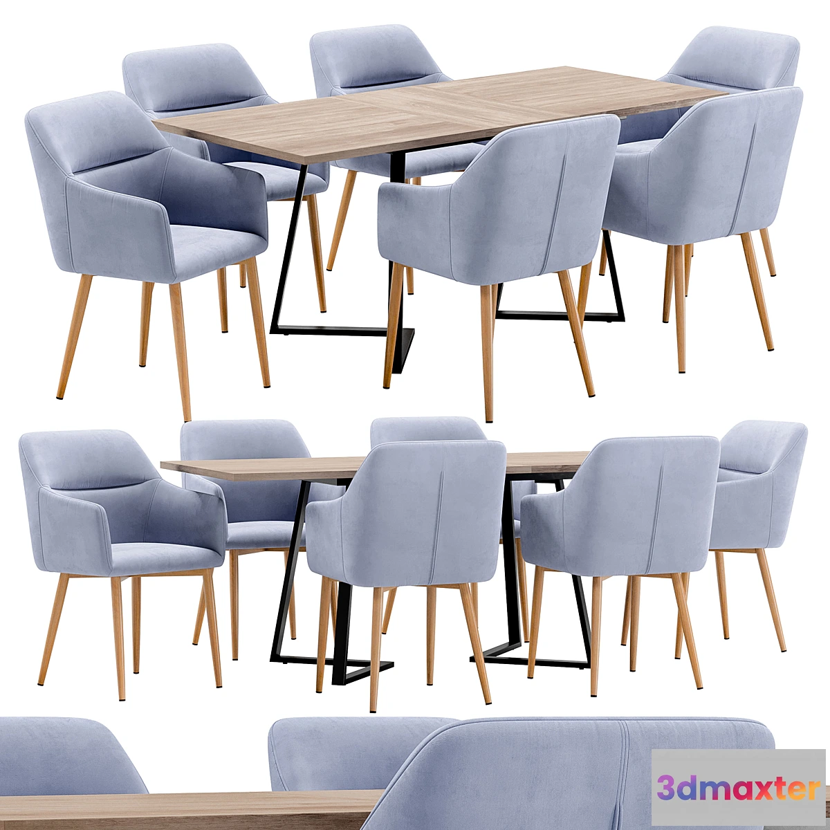 699078 - Rome dining chair and Ronaldo table