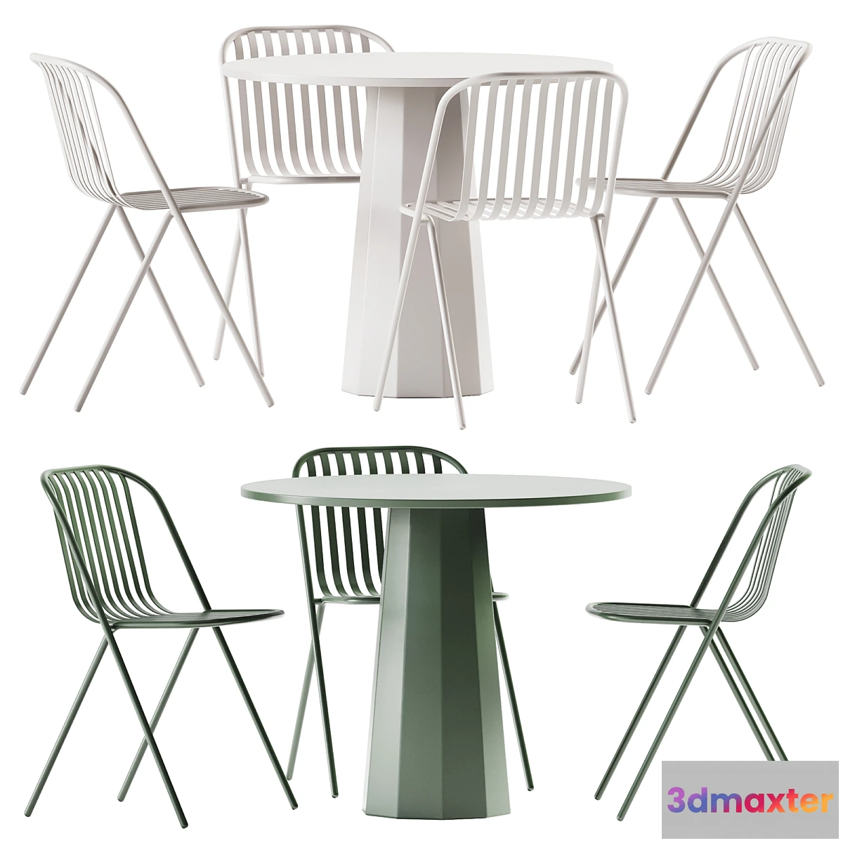 699098 - Dix Table by Connubia and Belca Chair by TUBY _ Garden furniture - No.2