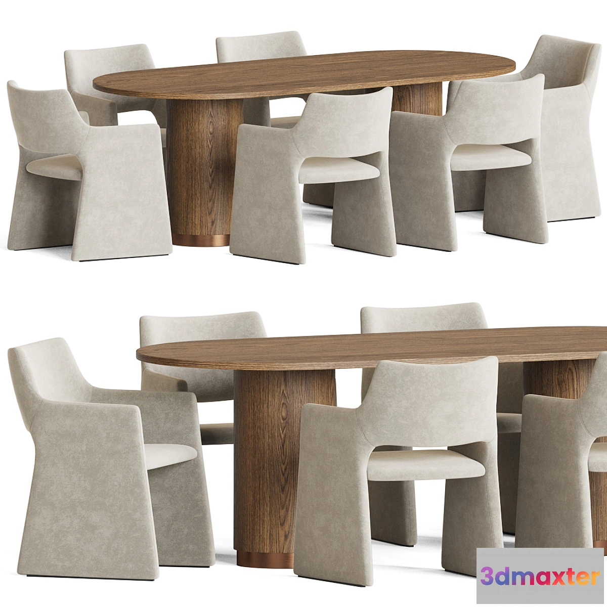 699192 - Foley Chair Campbell Table Dining Set