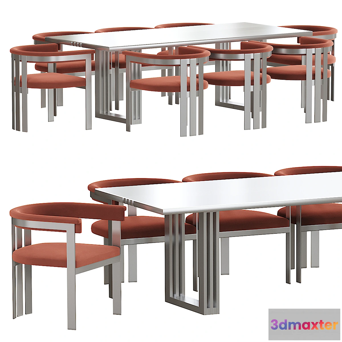 699242 - Eichholtz Clubhouse & GARIBALDI dining table