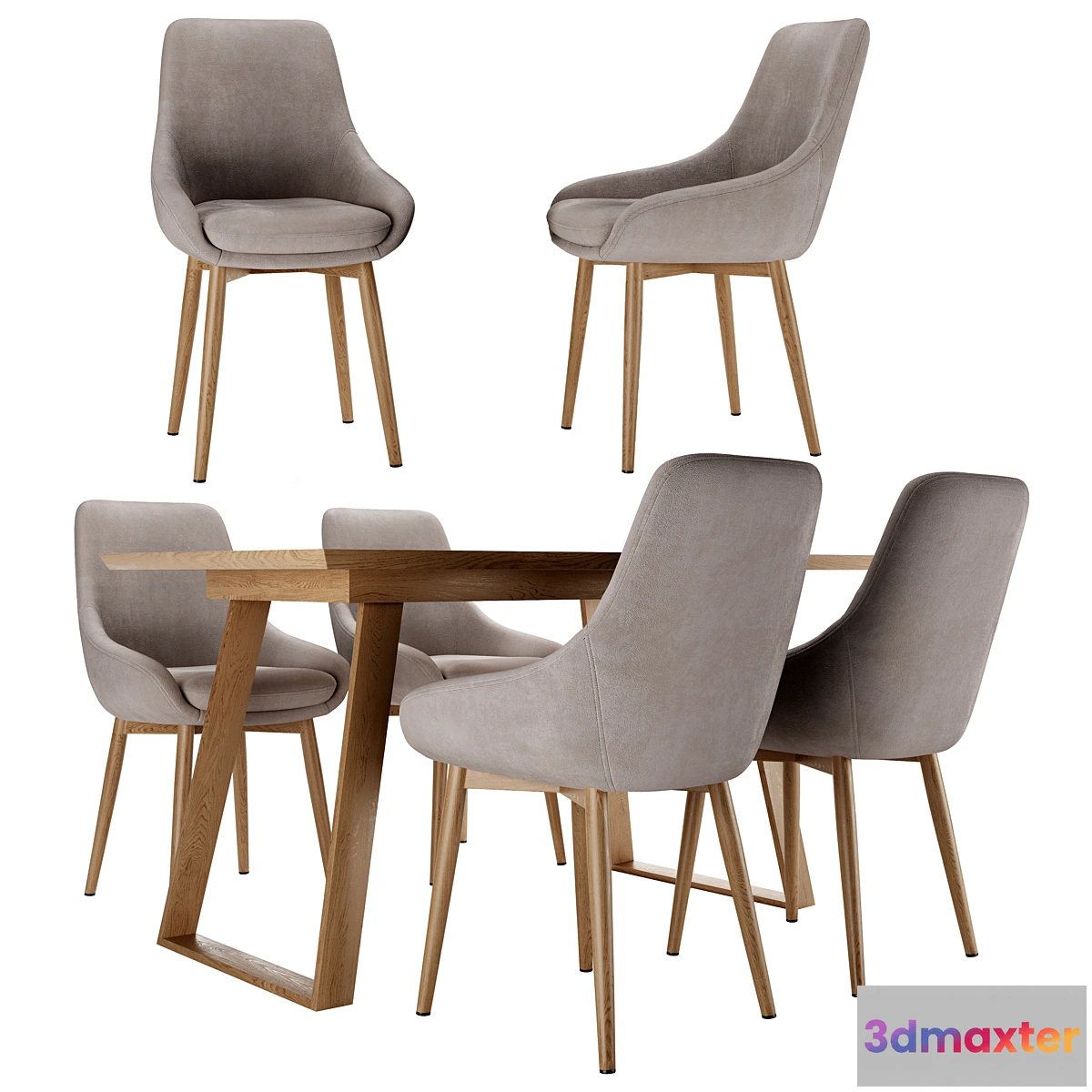 699384 - Pepper Chair and Norfolk Table