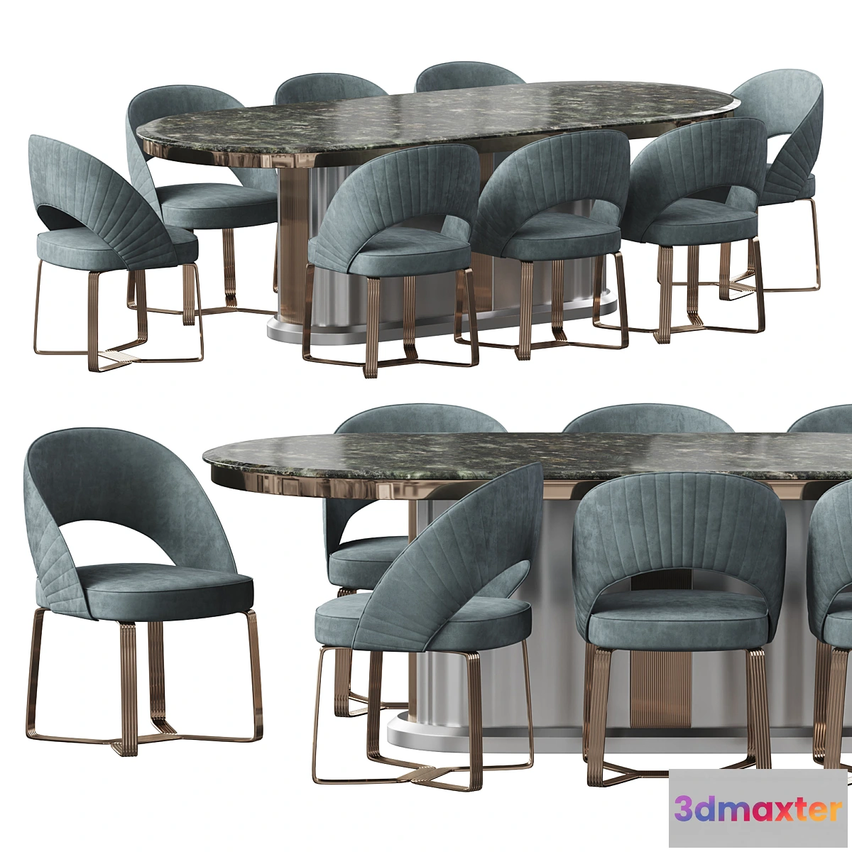 699476 - Etra dining table and chairs