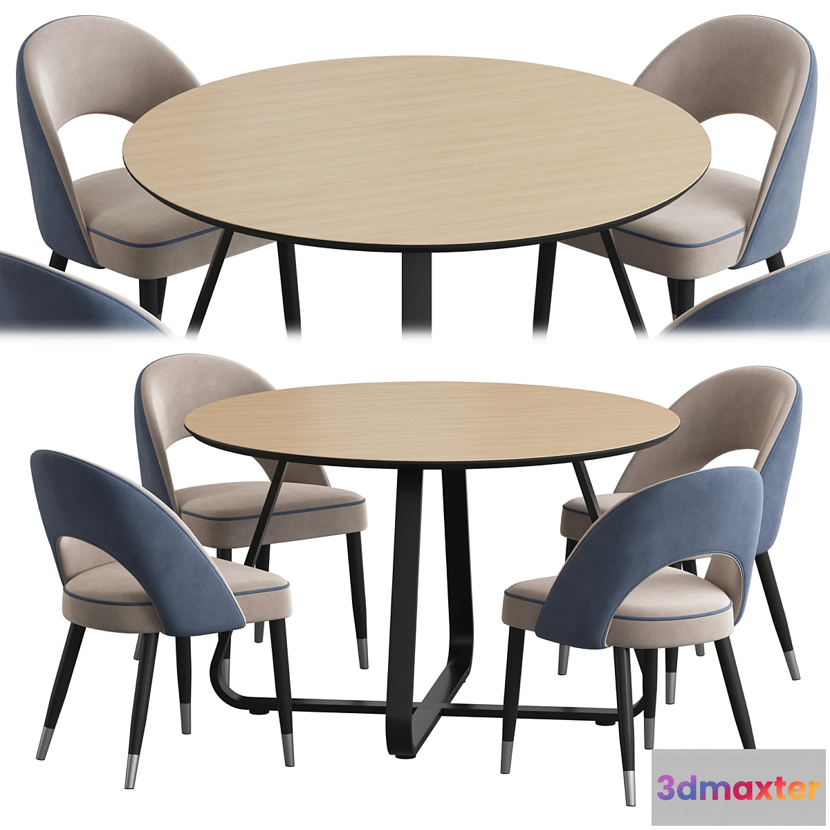 699520 - Toronto table Holly chair Dining set
