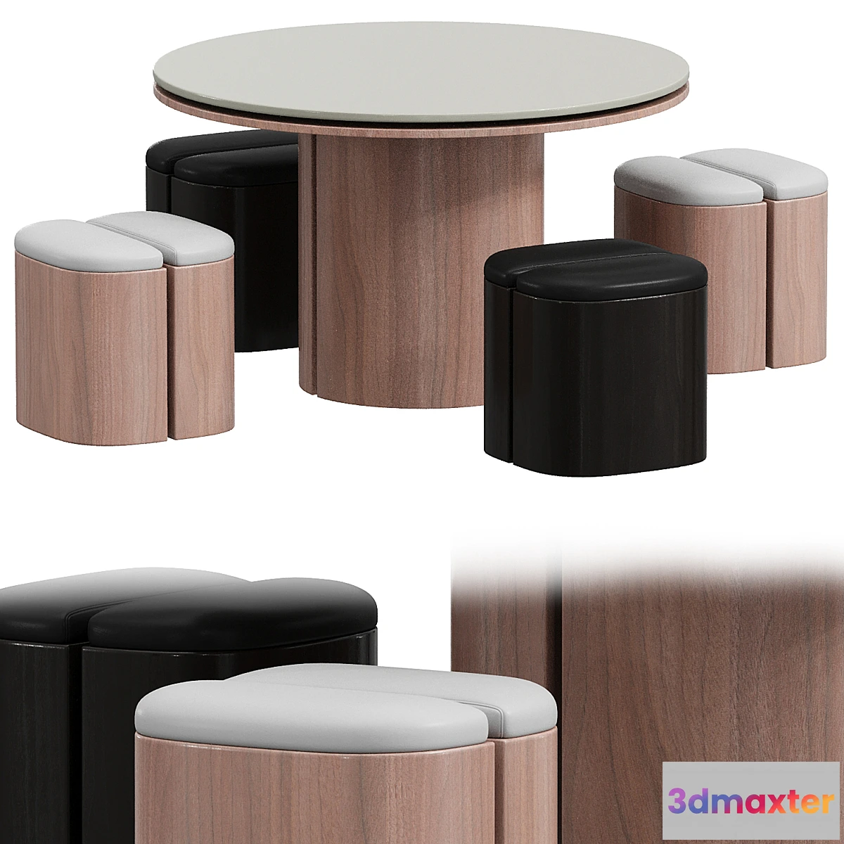 699550 - Aire Stool with Table