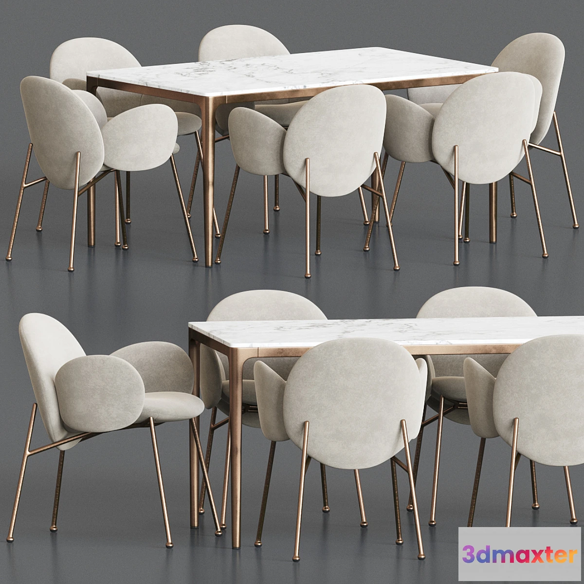 699698 - Ola Chair Canto Table Dining Set