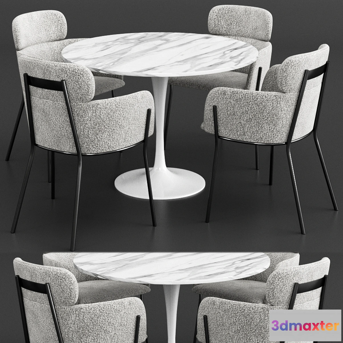 699824 - CB2 & Knoll Dinning Set - No.2