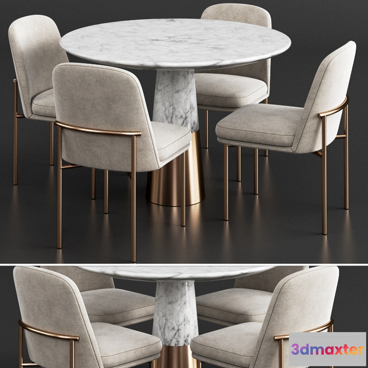 730618 - West Elm & CB2 Dinning Set 2 - No.2